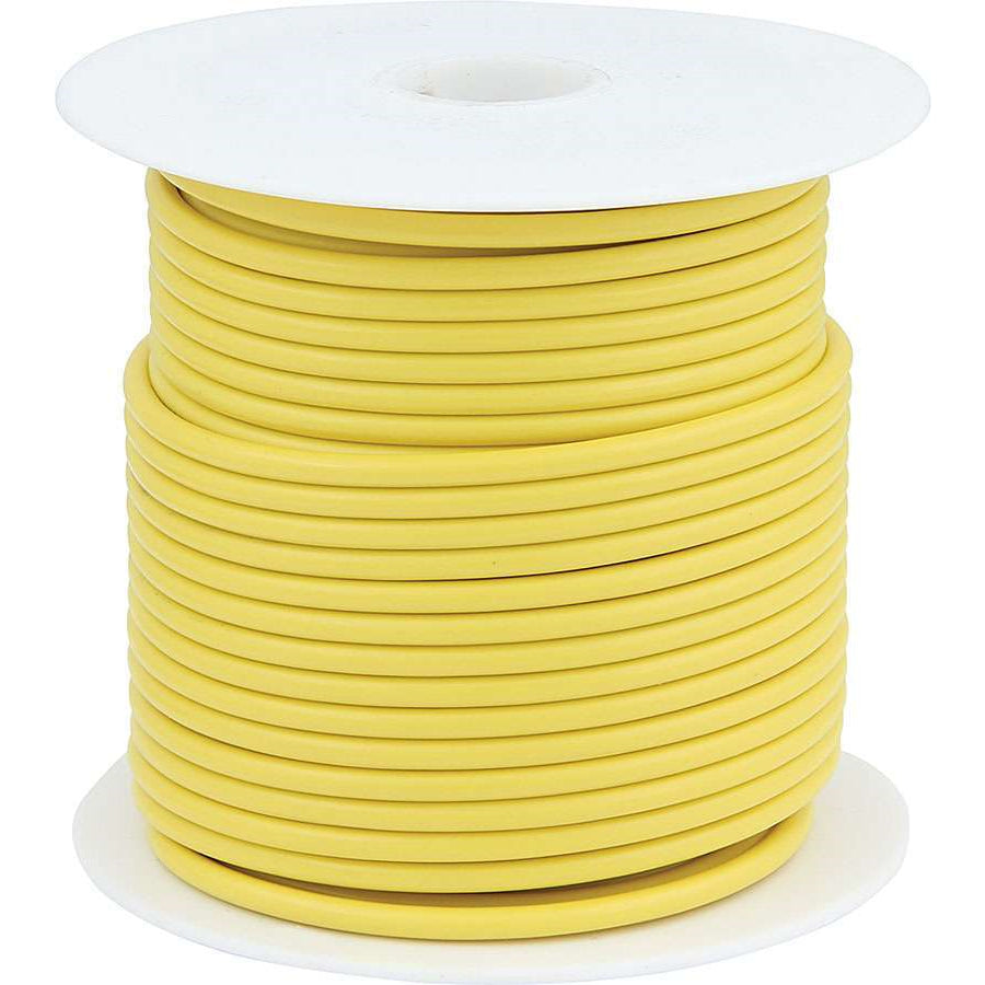 Allstar Performance Primary Wire - Yellow - 100' Spool - 20AWG
