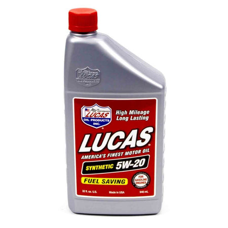 Lucas Synthetic High Performance Motor Oil - 5W-20 - 1 Quart