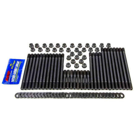 ARP Cylinder Head Stud Kit - 12 Point Nuts - Chromoly - Black Oxide - Undercut - Aftermarket Head - Big Block Chevy 235-4712