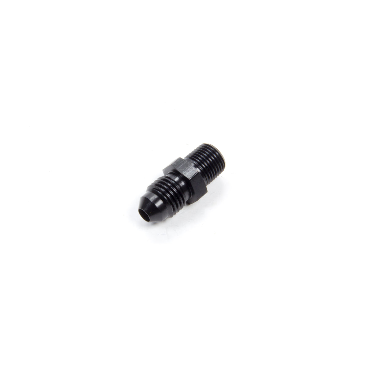 Aeroquip Black Aluminum -04 Male AN to 1/8" NPT Straight Adapter