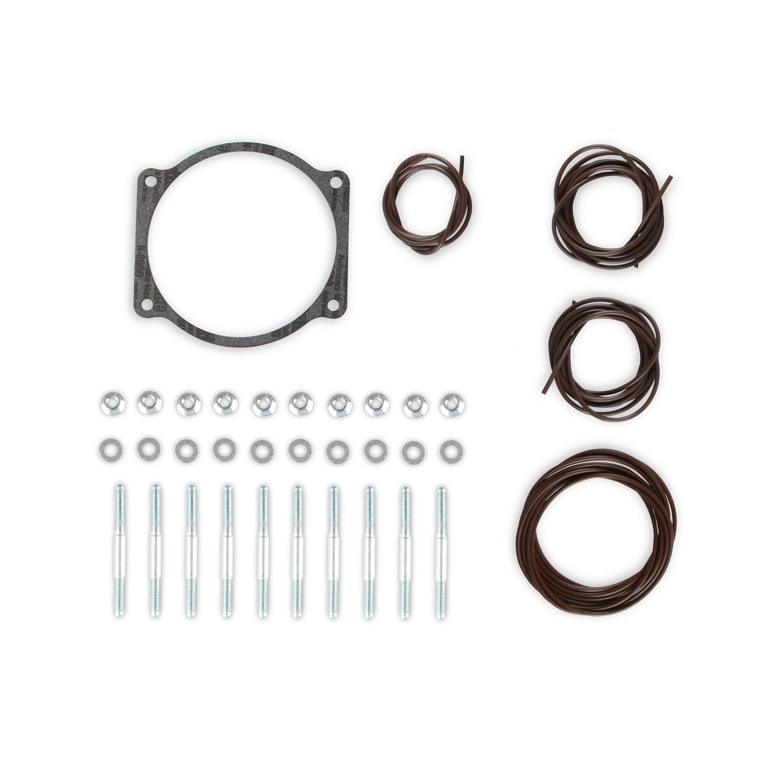 Holley EFI Ultra Lo-Ram Intake Manifold - 105 mm Throttle Body Flange - Multi Port - Black - GM LS-Series