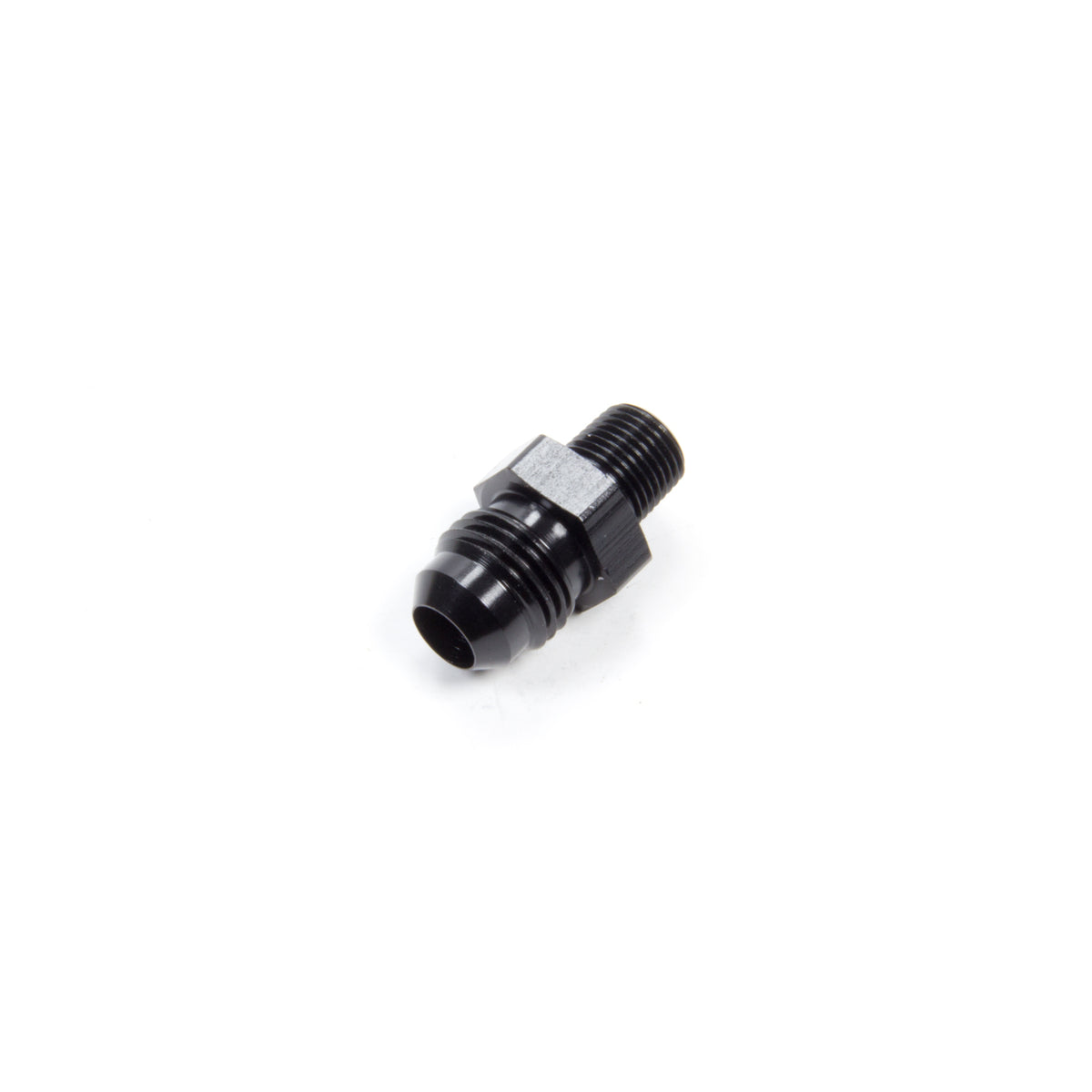 Aeroquip Black Aluminum -06 Male AN to 1/8" NPT Straight Adapter