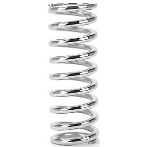 QA1 Chrome Coil-Over Spring - 2-1/2" I.D. x 10" - 400 lb.