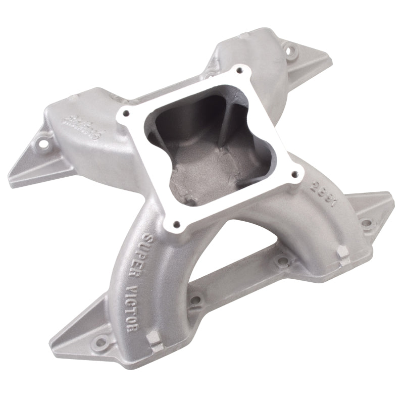 Edelbrock Super Victor 440 Dominator Flange Single Plane Intake Manifold - Mopar RB-Series 2893