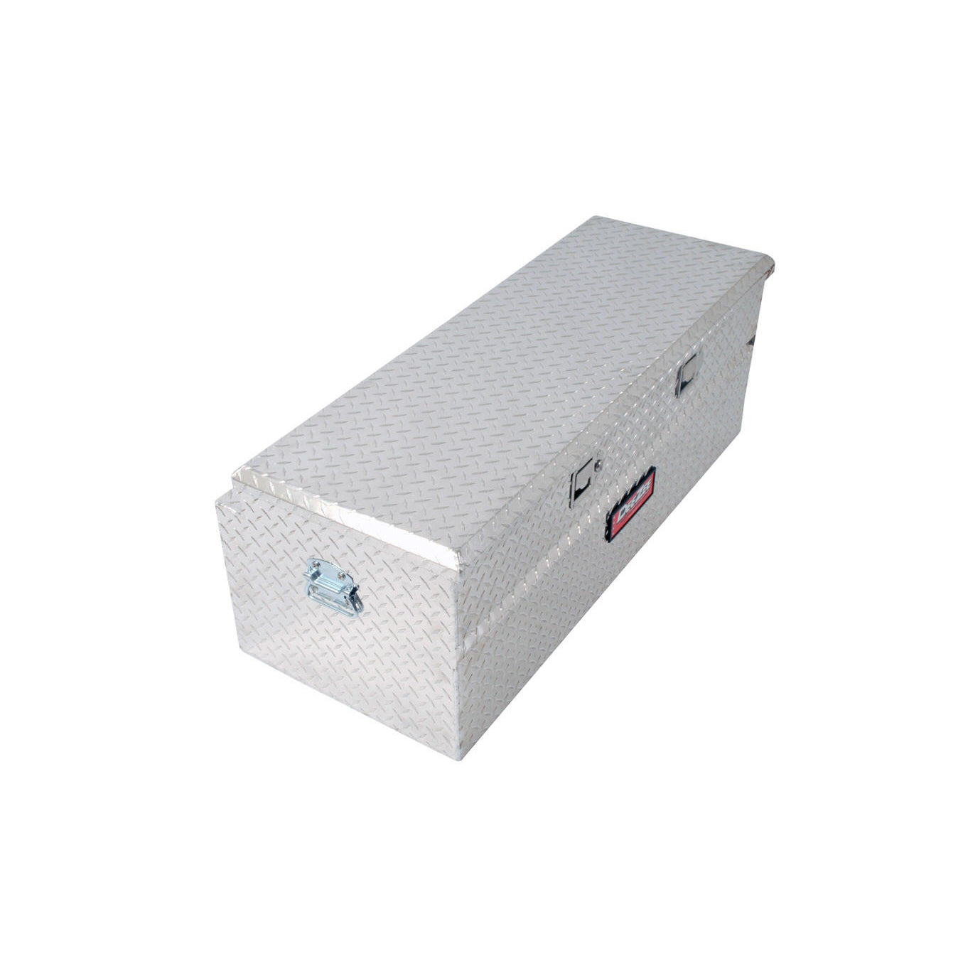 Dee Zee Red Label Truck Box - Toolbox - Single Lid - 46.50" Long - 19" Wide - Aluminum - Diamond Plate - Universal