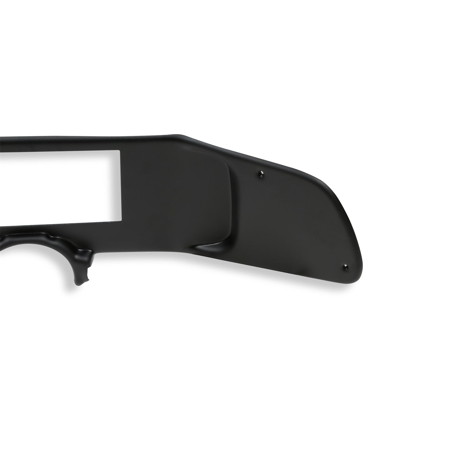 Holley EFI 6.86 in Dash Bezel - Black - GM F-Body 1970-78