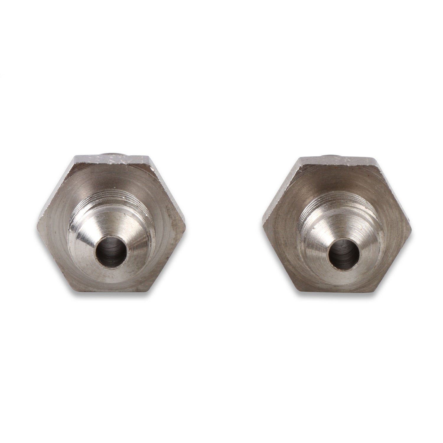 Earl's Steel Brake Adapter -03 AN to 3/8-24 Inverted Flare - Long - (2 Pack)