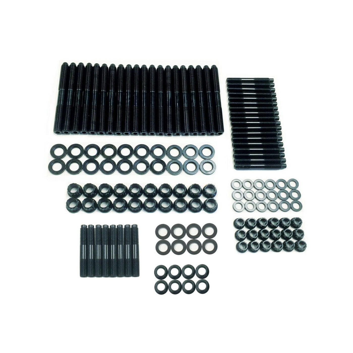 Dart Cylinder Head Stud Kit - Chromoly - Black Oxide - GM LS-Series