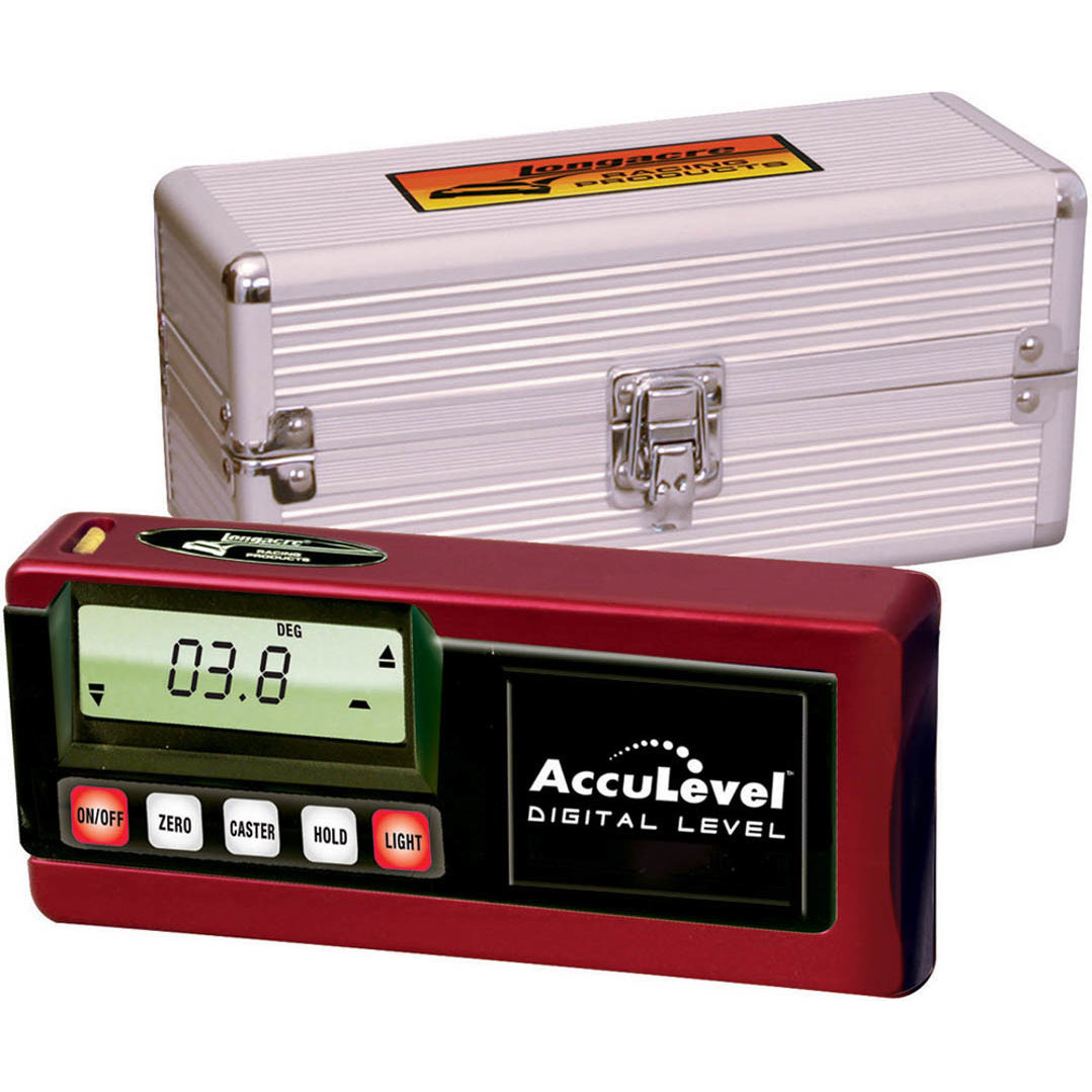 Longacre Digital Caster, Camber Gauge W AccuLevel - No Adapter