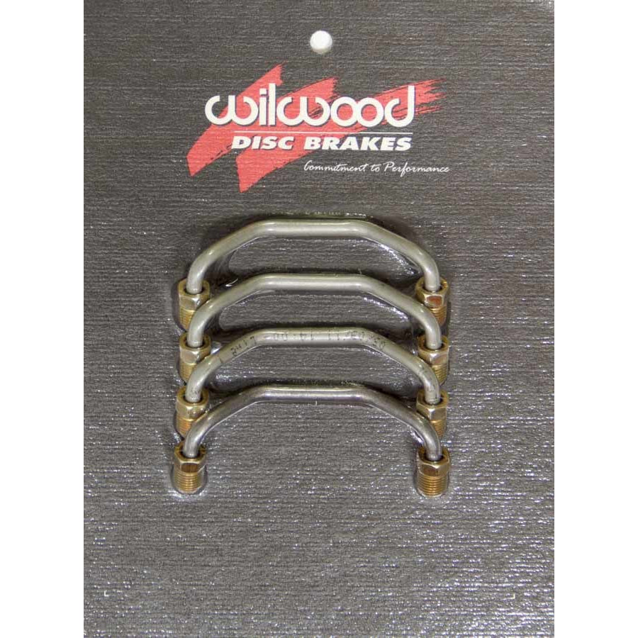 Wilwood Forged Dynalite Caliper Crossover Tube - 1.25 in Rotor - Set of 4