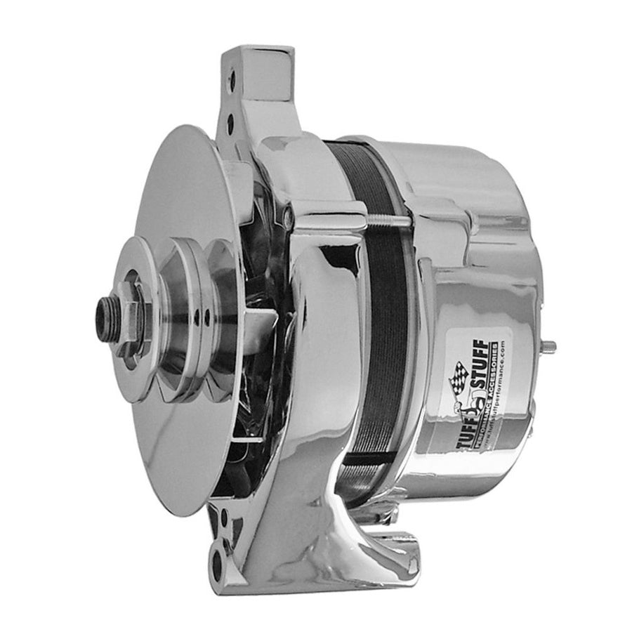 Tuff Stuff Ford Alternator 70 Amp Chrome 1 Groove Pulley