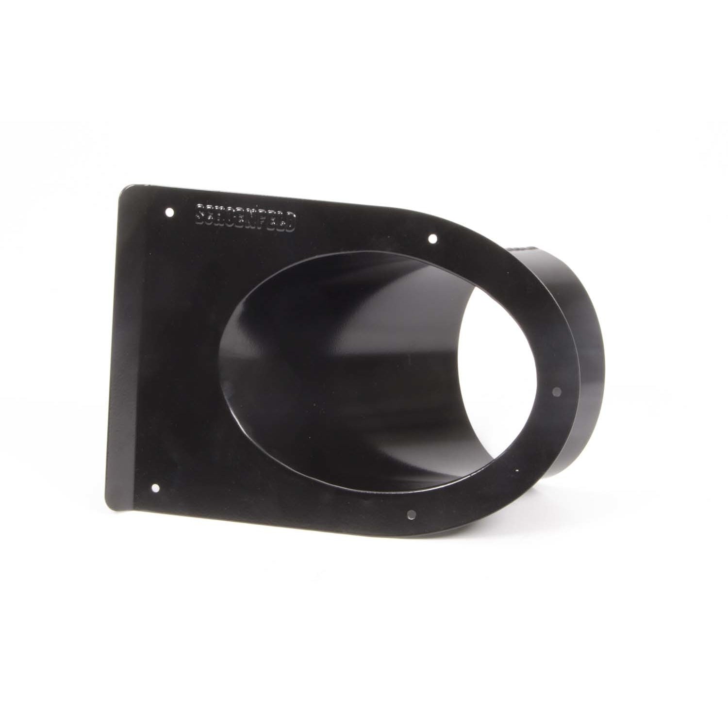 Schoenfeld Headers 5" Diameter Tail Pipe Saver 45 Degree Single Outlet Black Powder Coat - Each