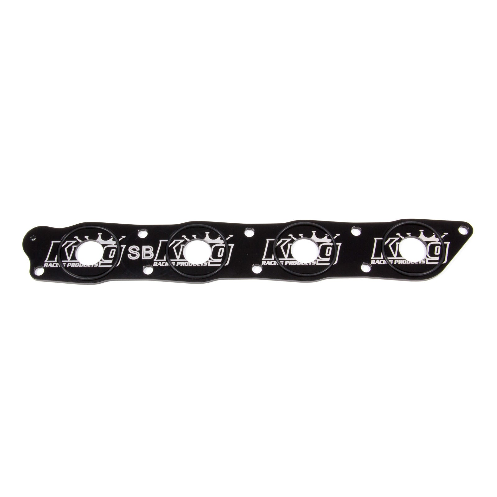 King Racing Products 3/4" Opening Restrictor Plate Aluminum Natural Yamaha Silver/Black - Each