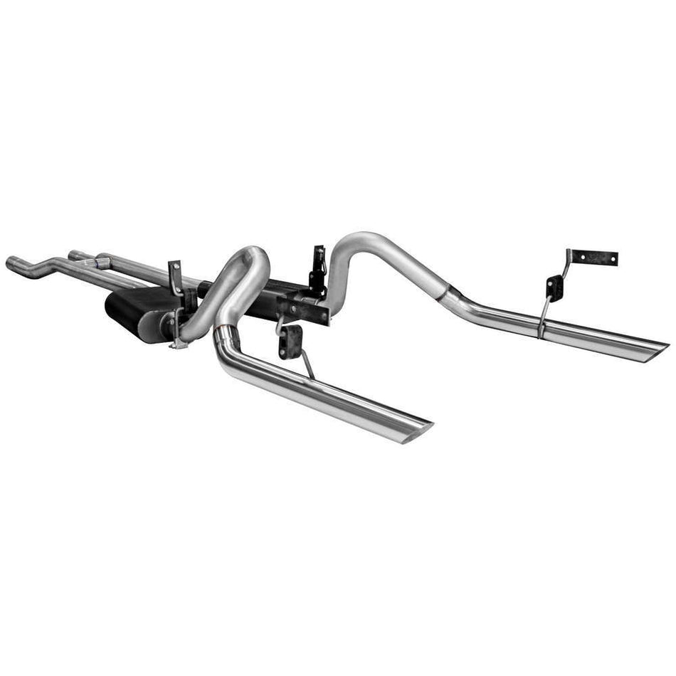 Flowmaster American Thunder Dual Exhaust System - 1964-66 Ford Mustang (not GT) V8