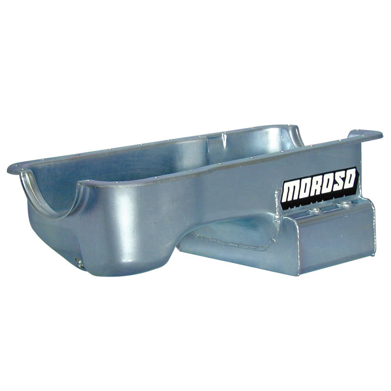 Moroso SB Ford 5.0L Oil Pan w/ Kick- Out Sump- 7 Qt.