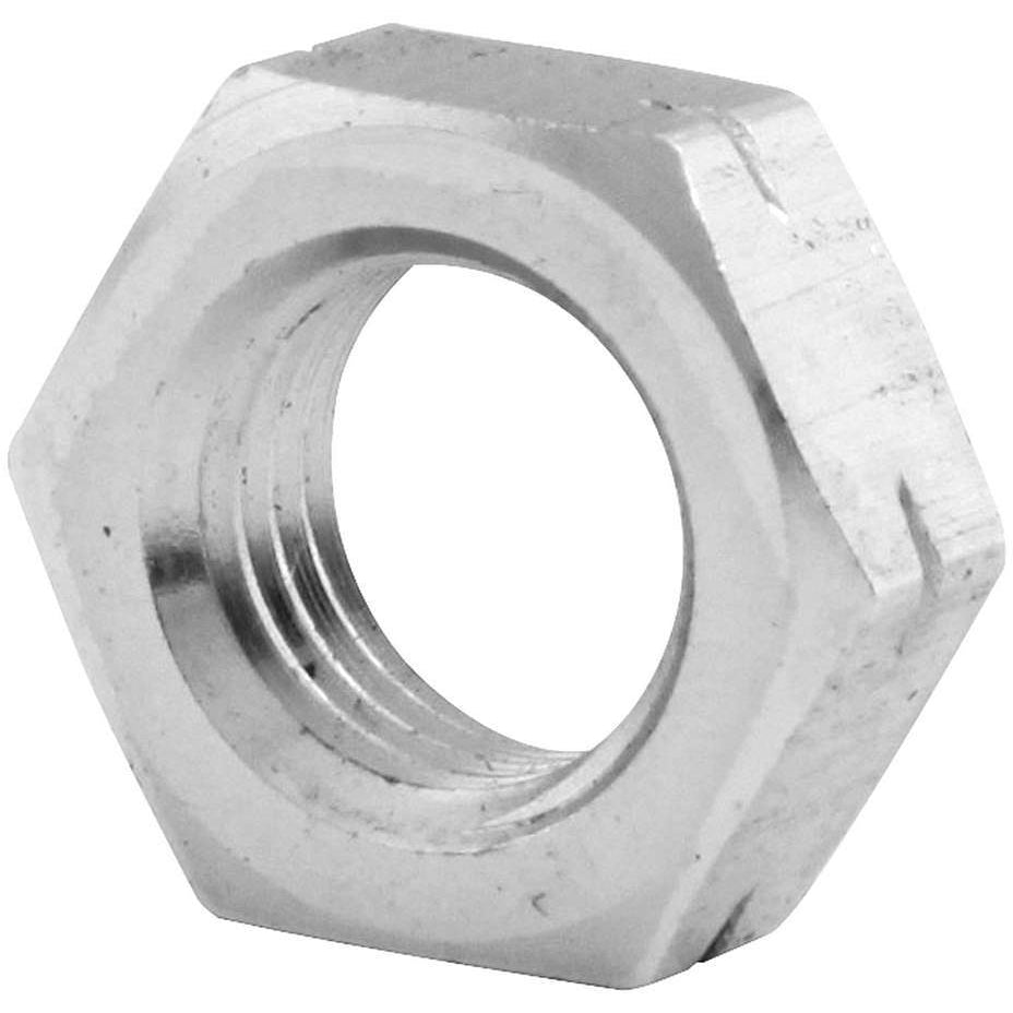 Allstar Performance 3/8-24" LH Thread Jam Nut Aluminum Natural - Set of 50