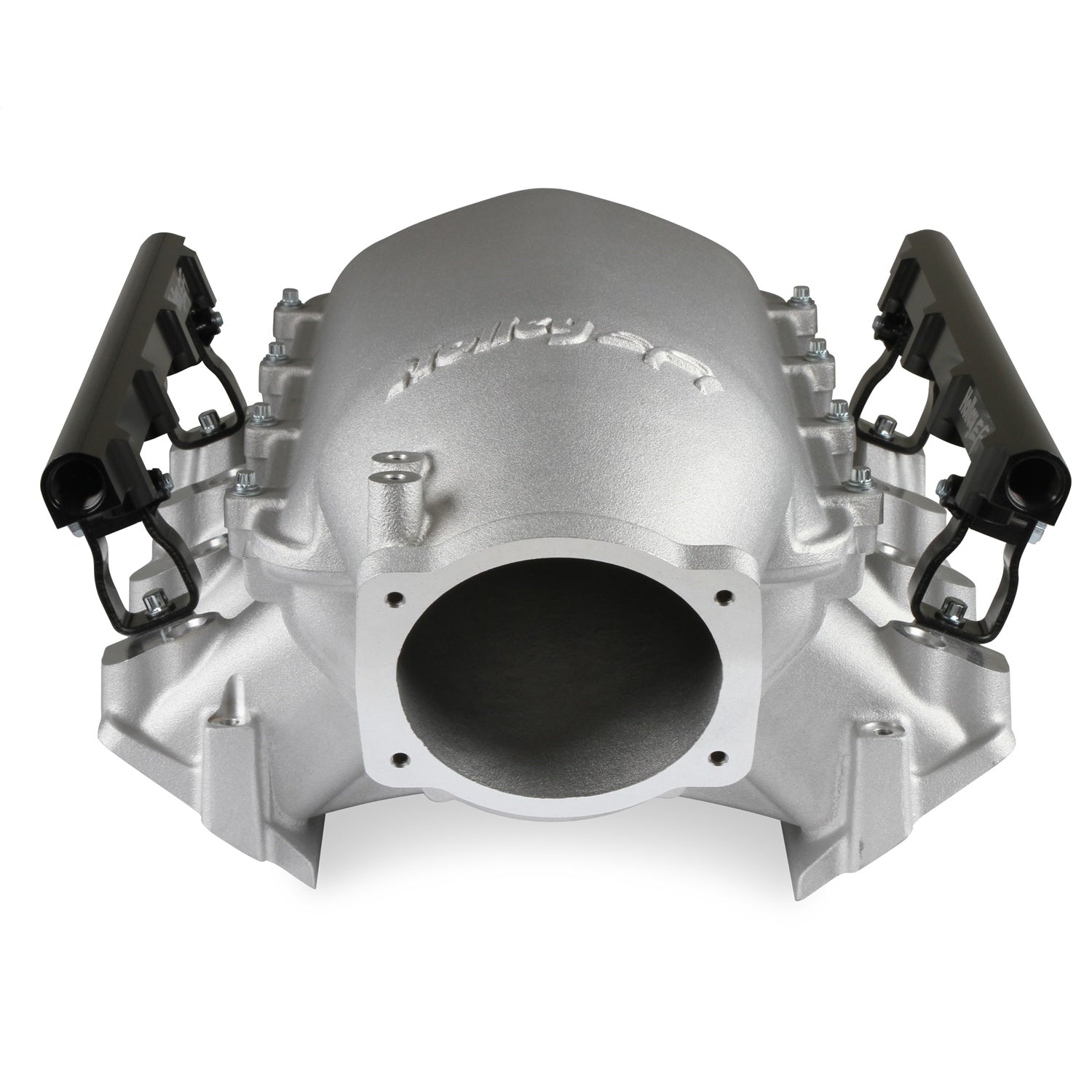 Holley EFI LS3 Low-Ram Tunnel Ram Intake Manifold - Top Feed - Single Injector - LS3 - GM LS-Series