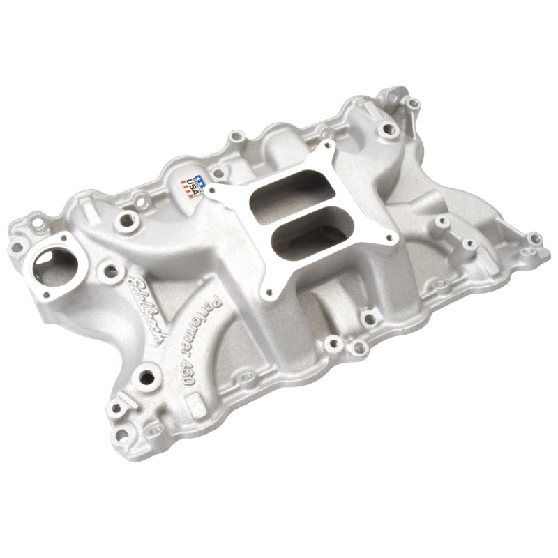 Edelbrock Performer 460 Intake Manifold - Cast Finish