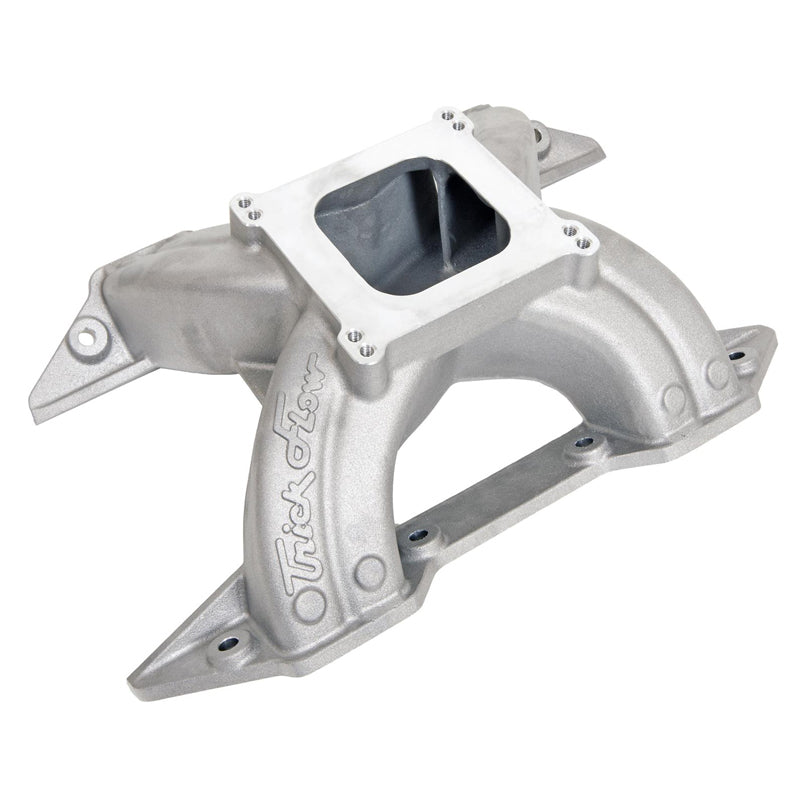 Trick Flow Track Heat Intake Manifold - Square Bore - Single Plane - Aluminum - Big Block Mopar