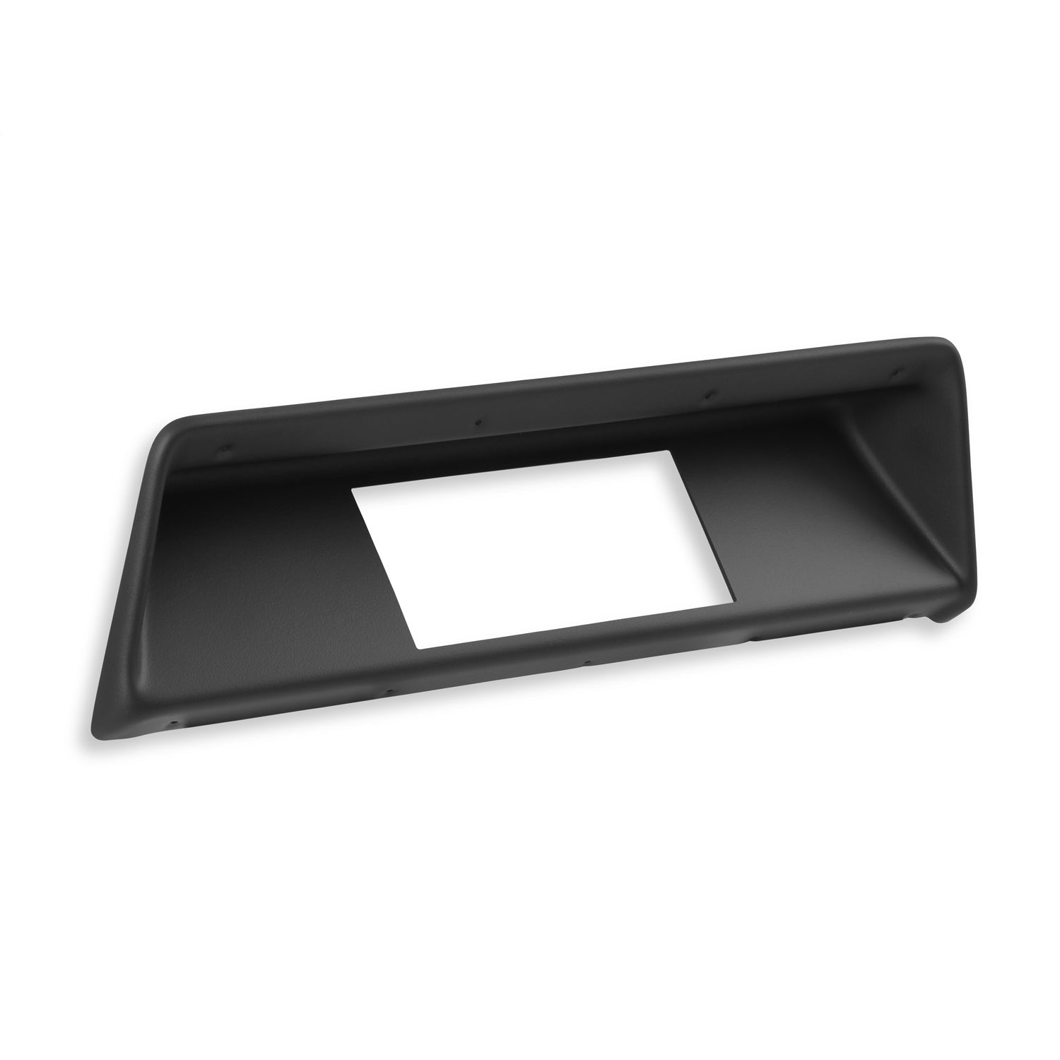 Holley EFI Gauge Mounting Panel - Dash Bezel - Black - GM X-Body 1966-67