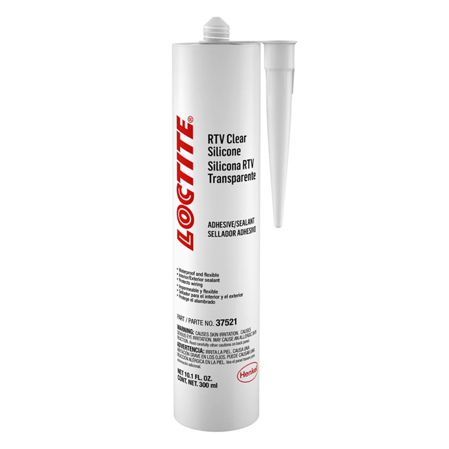 Loctite Clear RTV Sealant Silicone - 300 ml Cartridge