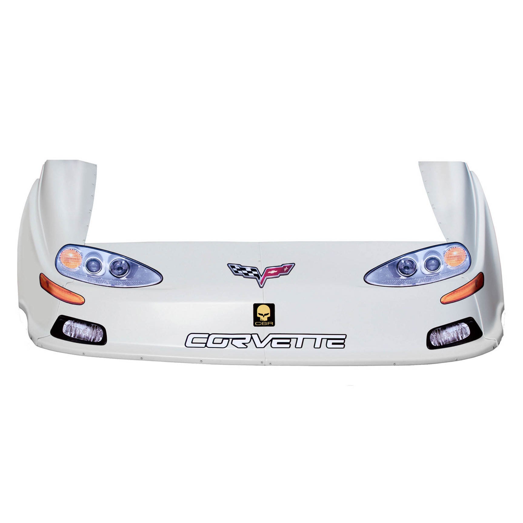 Five Star Corvette MD3 Complete Nose and Fender Combo Kit - White (Newer Style)