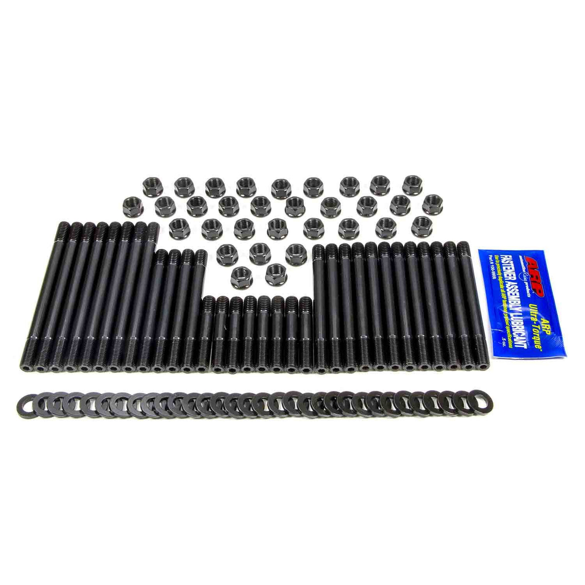 ARP Cylinder Head Stud Kit - Hex Nuts - Chromoly - Black Oxide - Big Block Chevy 235-4016