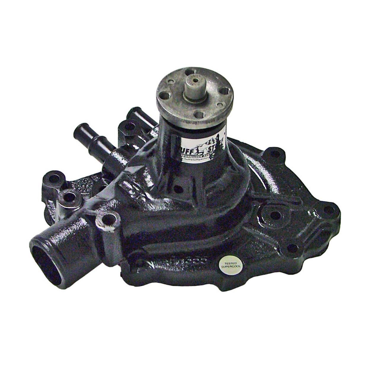 Tuff Stuff SuperCool Water Pump - Cast Iron - SB Ford - Black