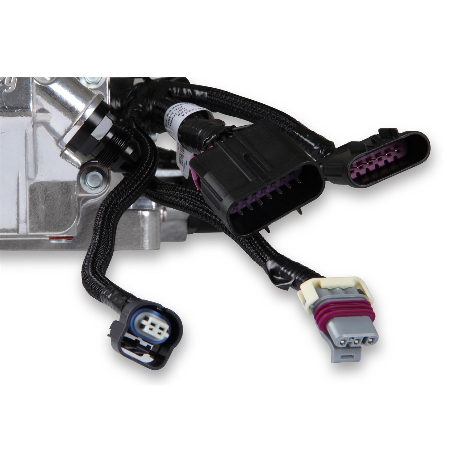 Holley EFI Terminator X Stealth Fuel Injection System - Multi Port - Power Module/Programmer/02 Sensor - Stainless - Polished