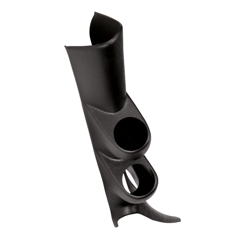 Auto Meter Pillar Gauge Pod - Two 2-1/16 in Diameter Gauges - Black - Speaker - GM Fullsize Truck 1999-07