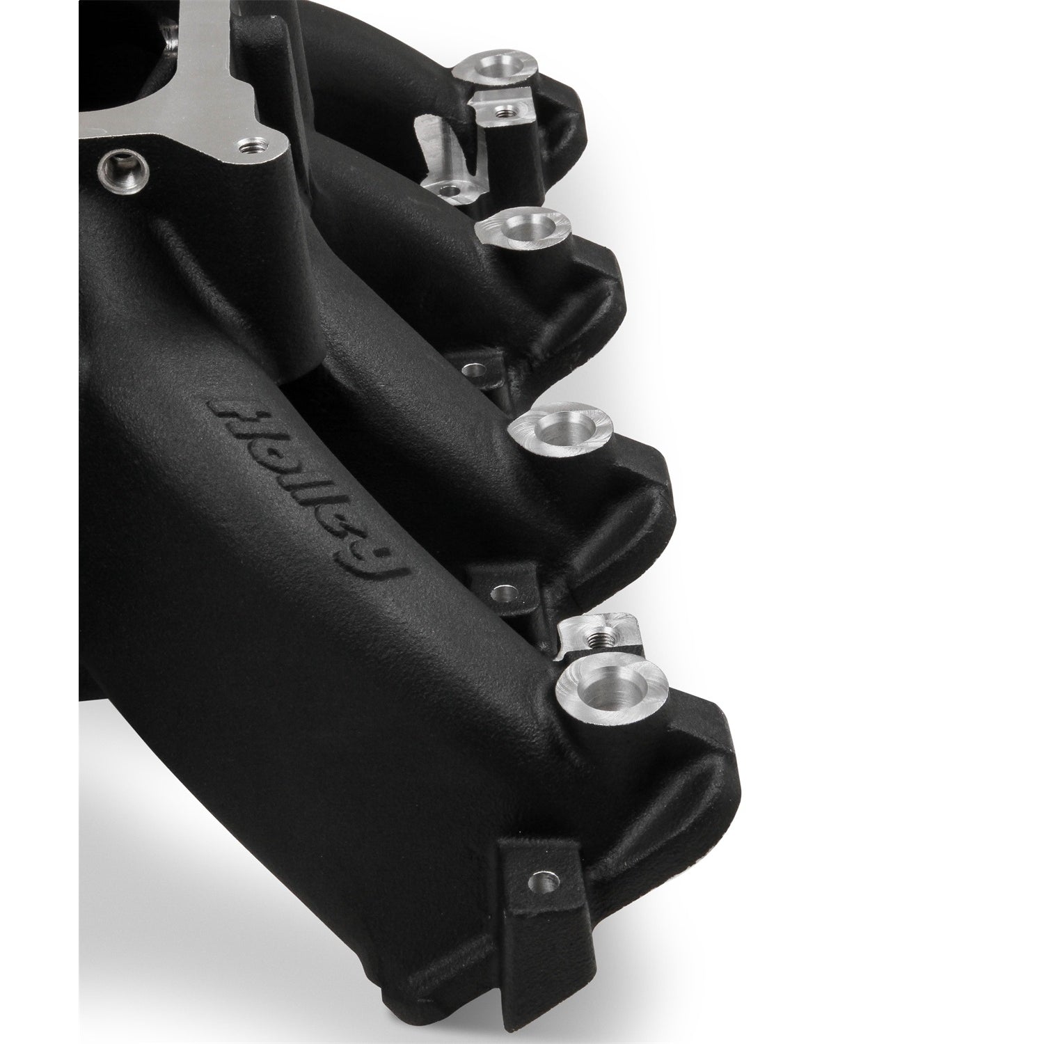 Holley Single-Plane Race Square Bore Single Plane Intake Manifold - Black Ceramic - LS1 / LS2 / LS6 - GM LS-Series