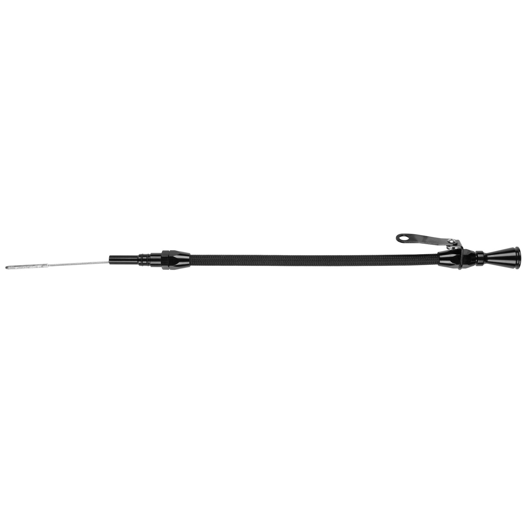 Lokar Midnight Series Flexible Engine Dipstick - 80 and Later SB Chevy