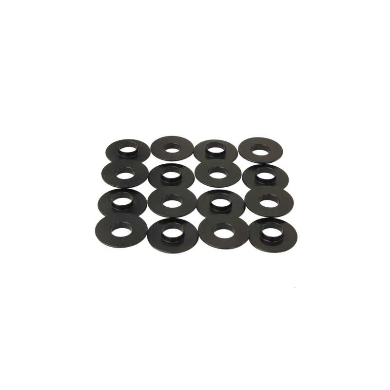 Comp Cams Valve Spring Locators - Inside, Steel, .060 "Thick, 1.550 "O.D., .630 "I.D., .690 "Spring I.D. - (Set of 16)