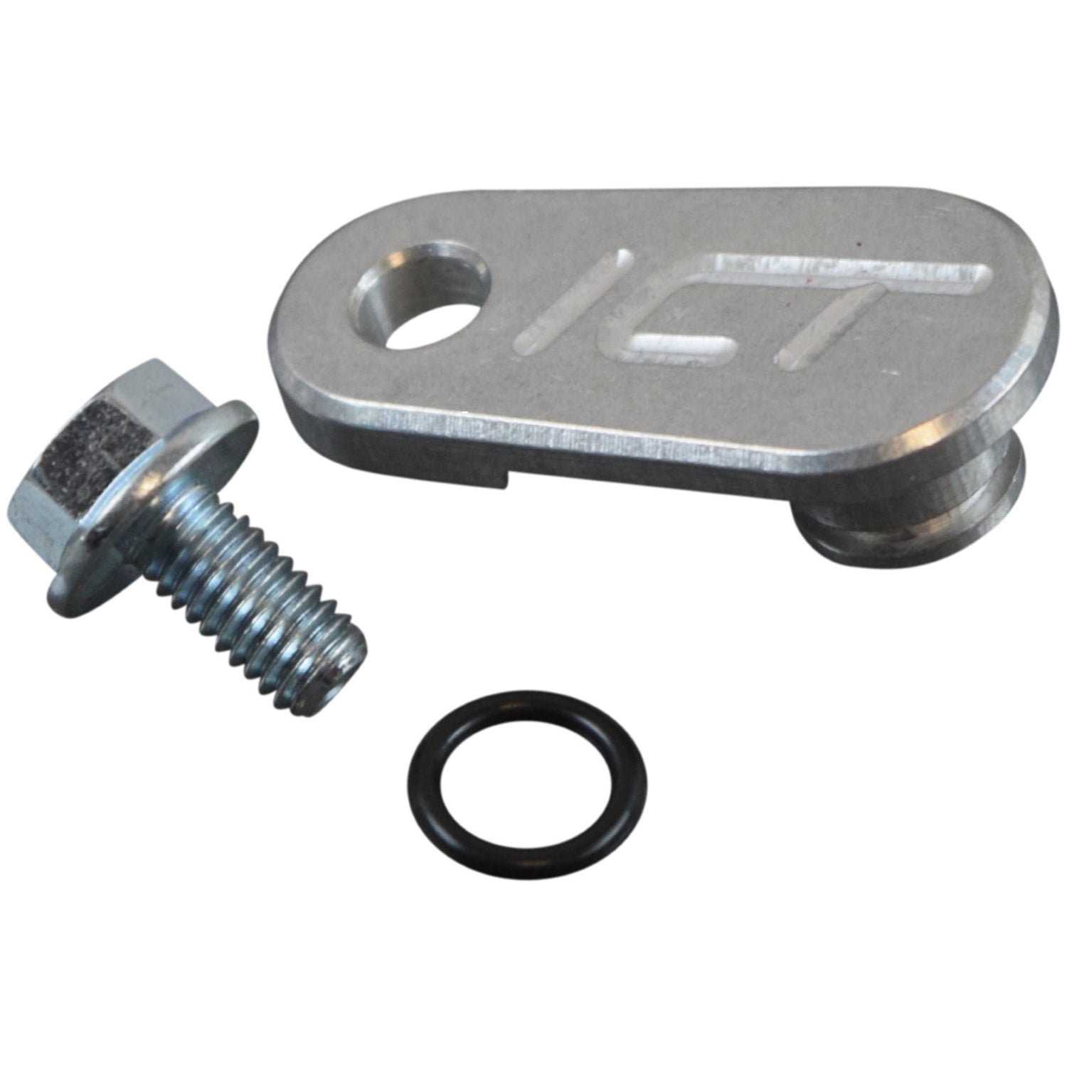 ICT Billet EVAP Purge Solenoid Plug - Aluminum - GM LS-Series Manifolds