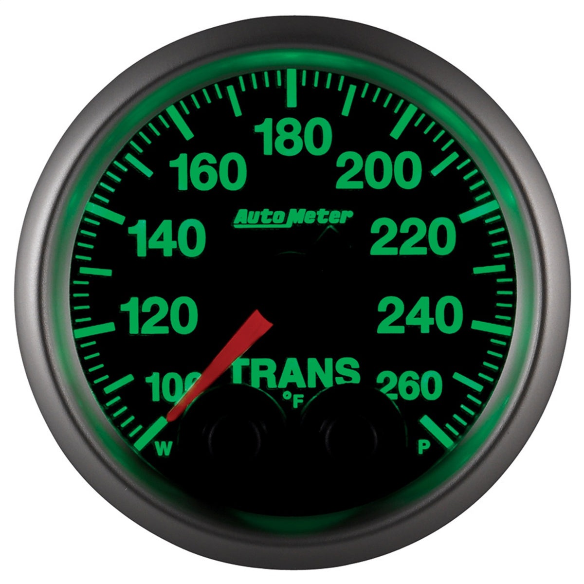 Auto Meter Elite Series Transmission Temperature Gauge - 2-1/16"