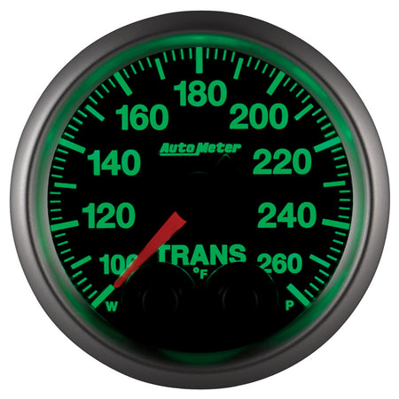 Auto Meter Elite Series Transmission Temperature Gauge - 2-1/16"