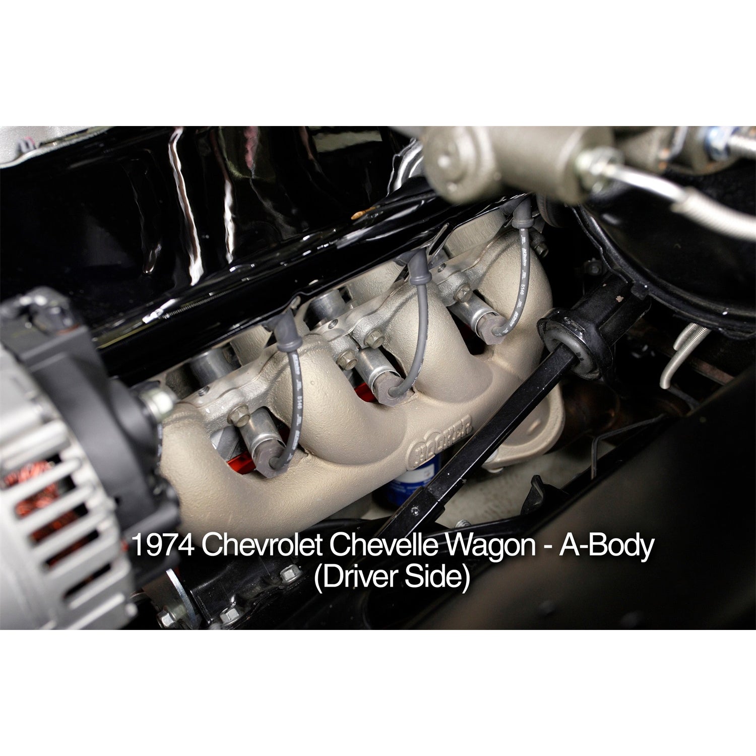 Hooker Exhaust Manifolds - GM LS (except LS7/LS9) - Cast Iron Gray Ceramic Finish
