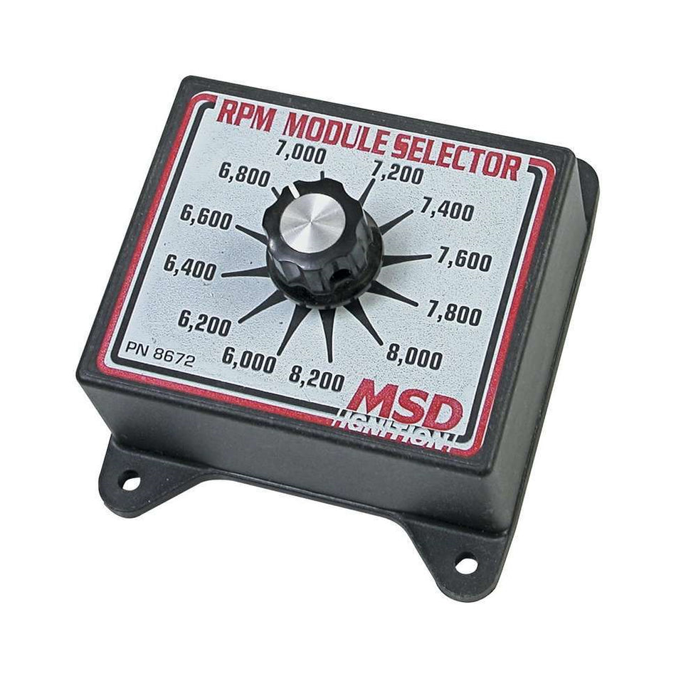 MSD Selector Switch - 6000-8200 RPM
