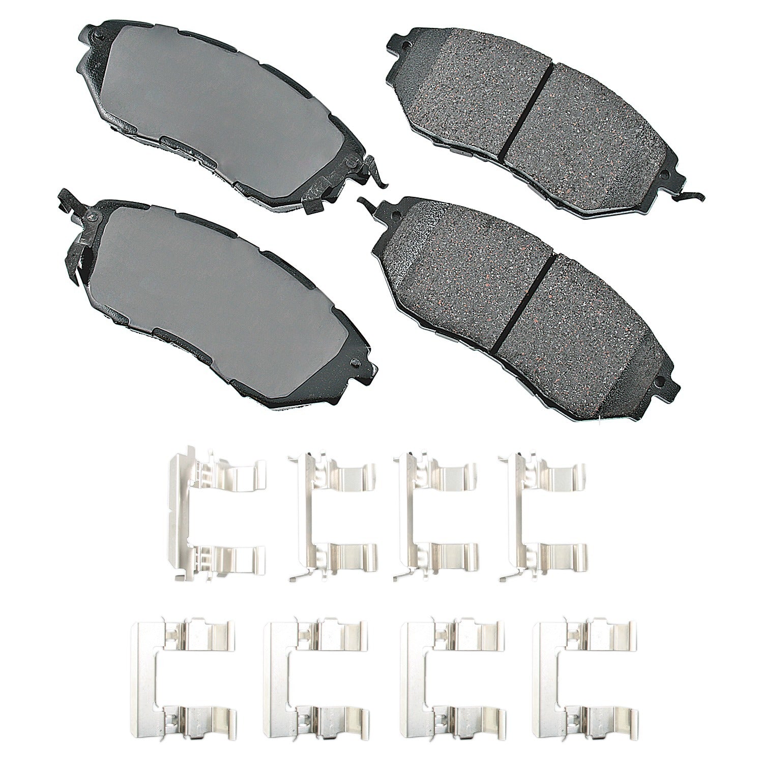 Akebono Brakes Pr0ACT Front Brake Pads - Subaru 2005-18 (Set of 4)