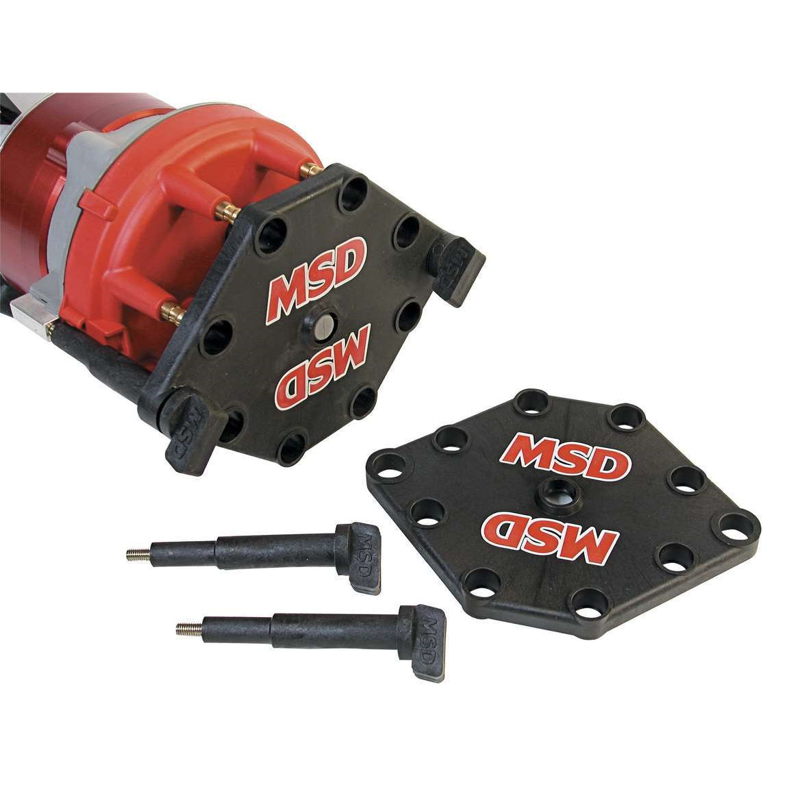 MSD Distributor Cap Retainer - For Band Clamp Mount Pro Mags and The Cap-A-Dapt