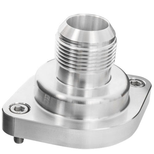 Billet Specialties LS Thermostat Housing w/ 1-06 AN Male Nipple Anodized