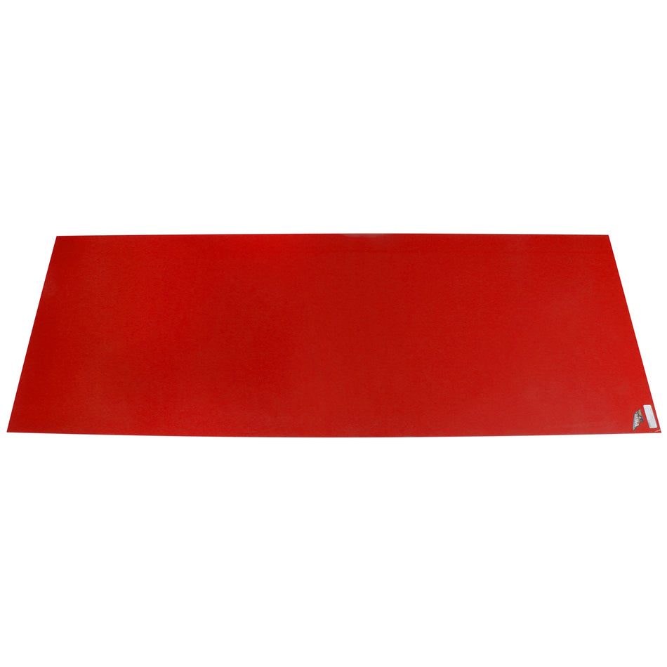 Five Star MD3 Hood Filler Panel - 0.090 in Thick - 80 x 30 in - Red - Dirt Late Model