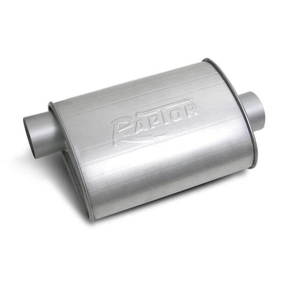FLowtech Raptor Turbo Performance Muffler - 2" Inlet/Outlet