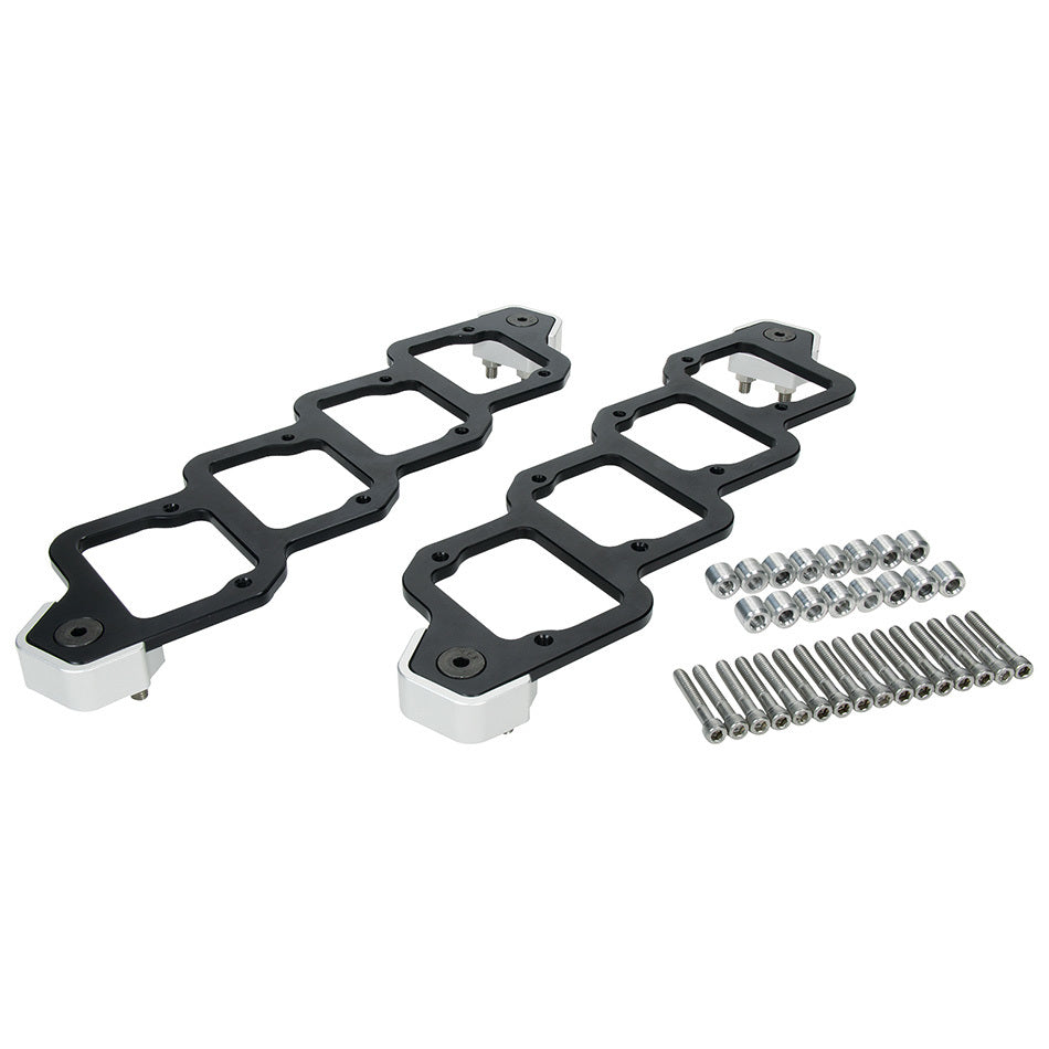 Allstar Performance Ignition Coil Bracket - Coil Pack Style - Aluminum - Black Anodize - Remote Mount - D581 - GM LS-Series (Pair)