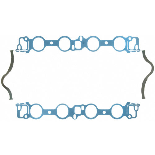 Fel-Pro Intake Manifold Gasket - 1.98 x 2.261 in Oval Port - Steel Core Laminate - Big Block Ford