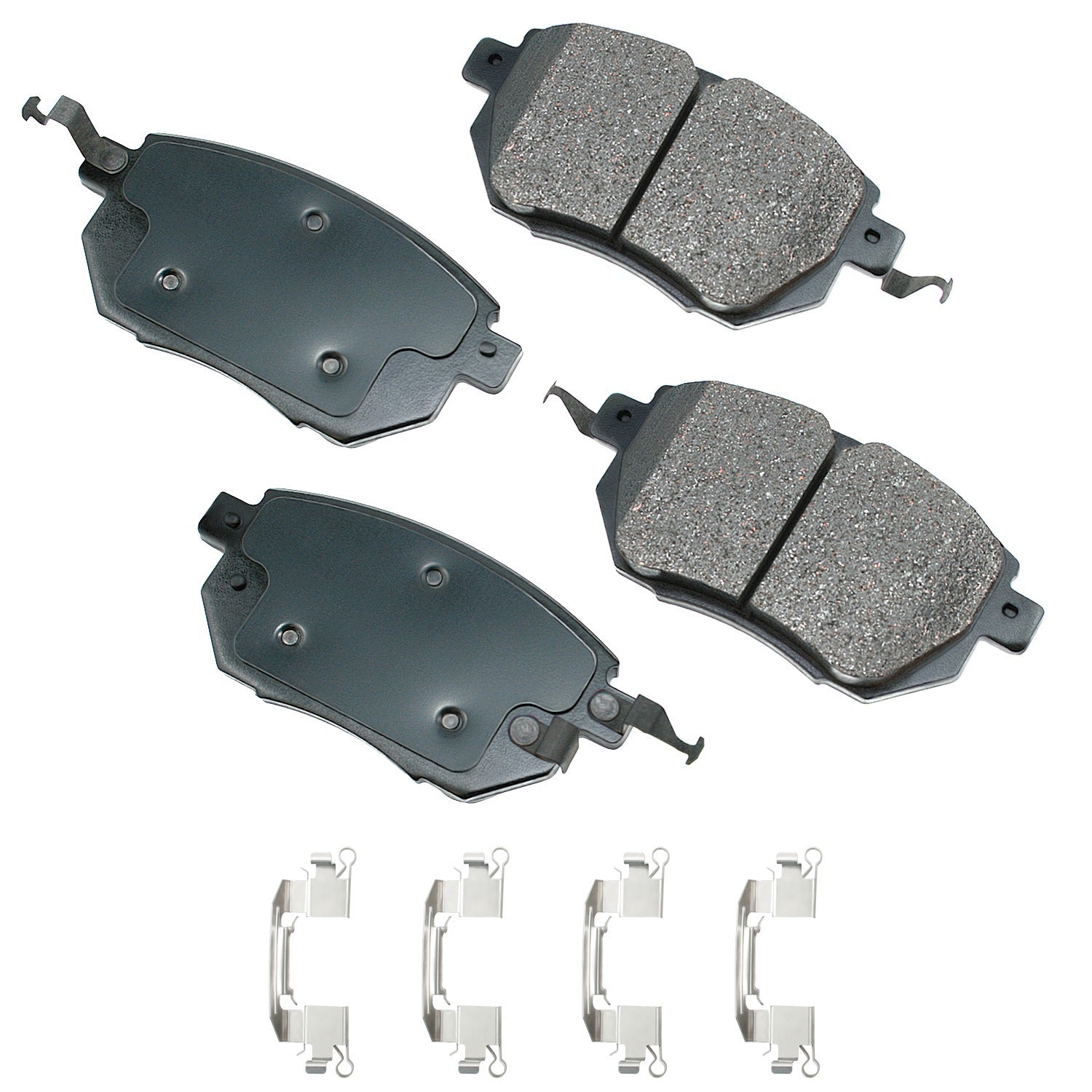 Akebono Brakes ProACT Front Brake Pads - Infiniti FX35 2003-06 (Set of 4)