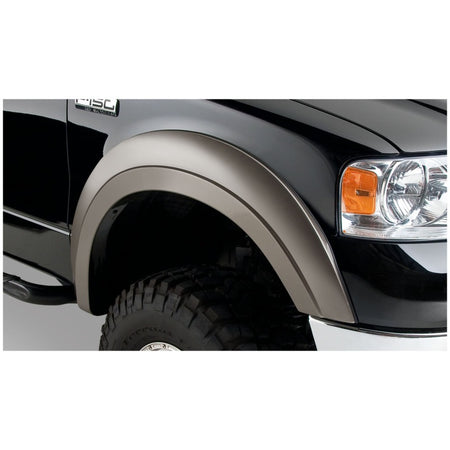 Bushwacker Extend-A-Fender Front / Rear Fender Flare - 2 in Wide - Black - Ford / Lincoln Fullsize Truck 2004-08