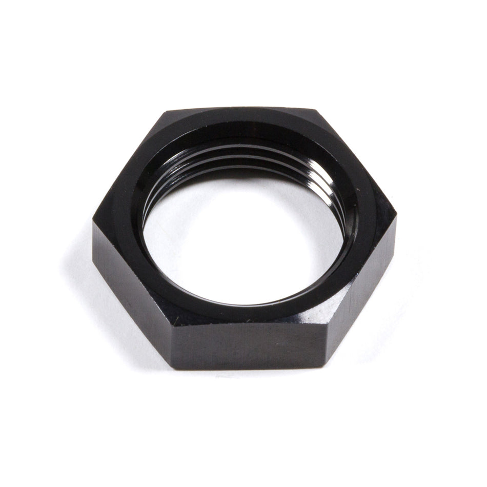 Triple X Race Co. 8 AN Bulkhead Fitting Nut Aluminum - Black Anodize