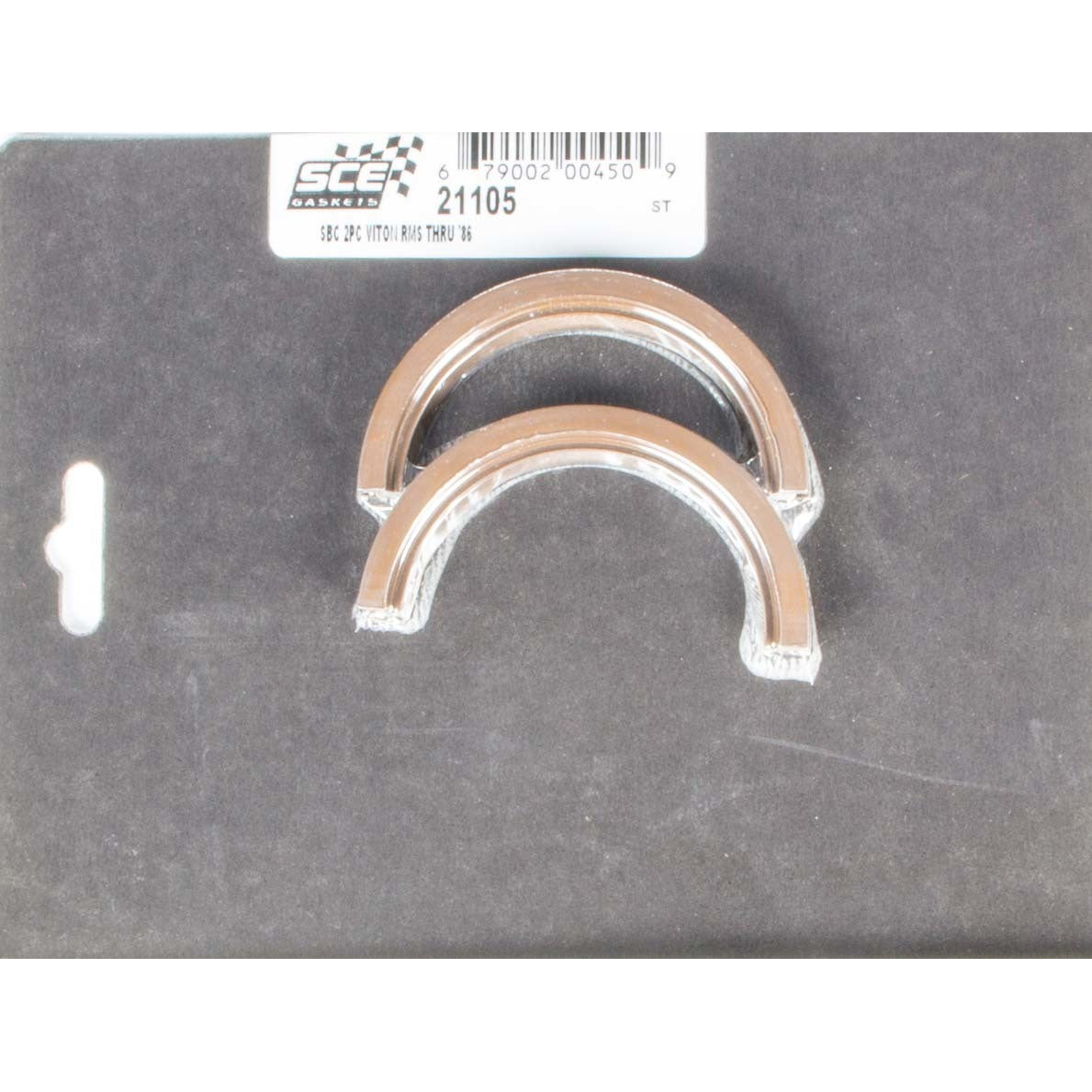 SCE SB Chevy Rear Main Seal - 2-Piece Viton