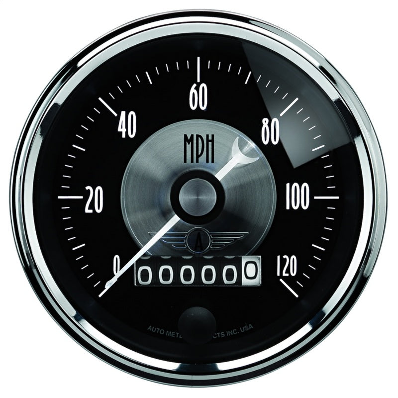 Auto Meter 3-3/8 Speedometer Gauge 120mph Electric Programmable